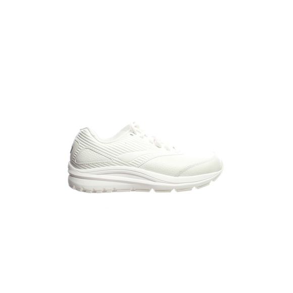 Brooks Shoes - Brooks Womens Walker 2 White,White Running Shoes Size 6 Medium (B, M)